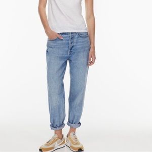 Denim Forum The Boyfriend High Rise Loose 26L Size 31 New